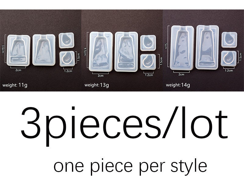 Toothpaste Silicone Mold Jewelry Making DIY Tool UV Epoxy Etsy