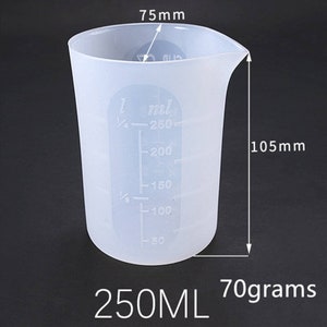 Silicone Measuring Cup Silica Gel Mixing Rod Silicone Mould - Etsy