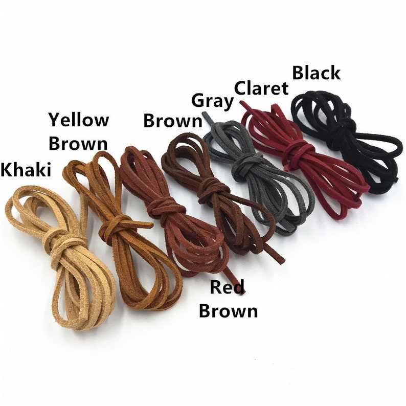 100cm 40inch Doublesided Velvet Rope Fake Leather Rope Etsy