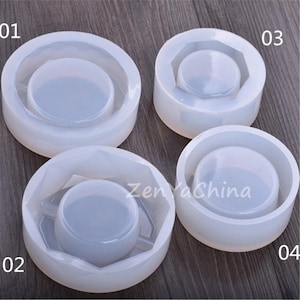 Ashtray Silicone Mold for jewelry Resin Silicone Mould handmade DIY epoxy resin molds container -bigger, unique gift making