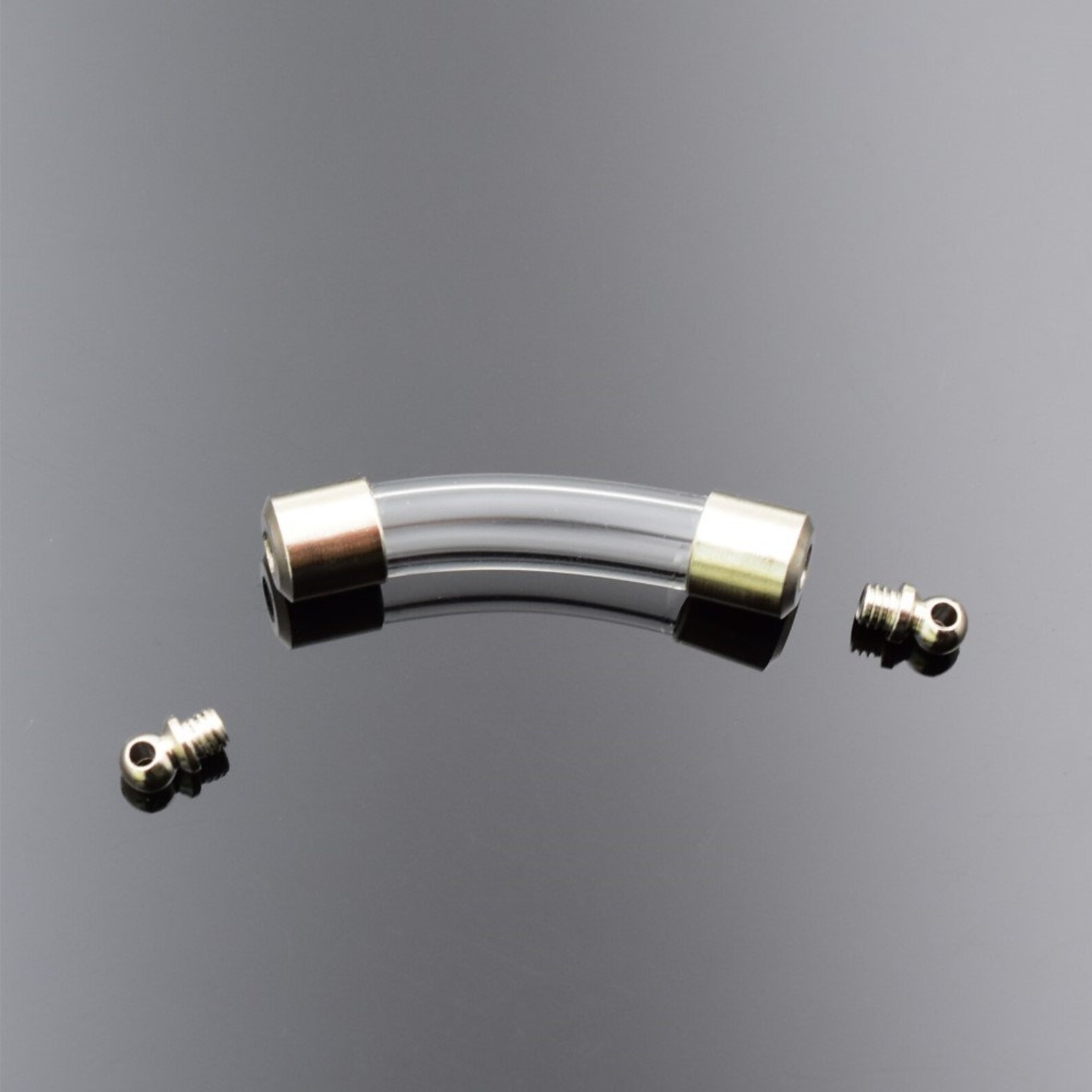 5pcs bend glass tube 6mm Outside Diameter with O ring glass Etsy