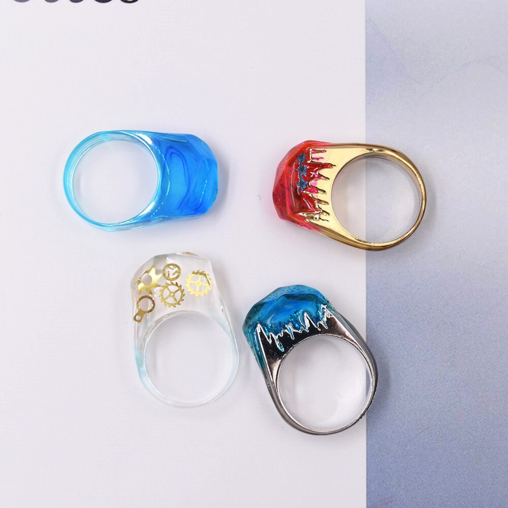 3ct Ring Silicone Resin Molds by hildie & jo