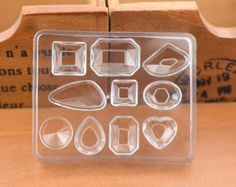 Necklace earrings Pendant Silicone Mold Resin casting Mould for DIY Jewelry Craft Making handmade jewelry suit for charms or earring