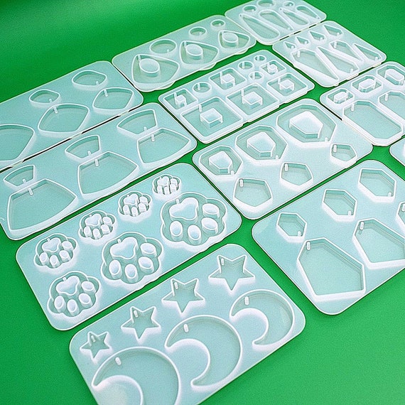 Filigran Kit Stampi Silicone Per Resina (140 Pz) | Gioielli Fai Da Te, Orecchini, Ciondoli, Portachiavi + Accessori