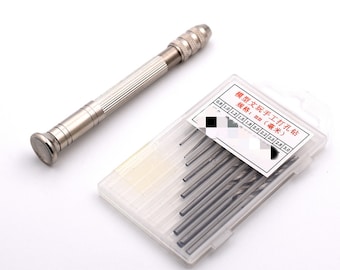 Hand twist drill for resin jewelry drill & Drill bit handmade tools DIY tools epoxy resin Opening tool Drilling tool