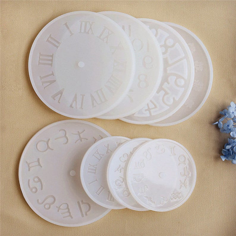 1pc Clock Silicone Mold Resin Silicone Mould Handmade DIY Etsy