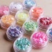 small box Irregular shape Candy plastic paper for glass globe silicon mold filler charms 3grams, nail sticker nail beauty 