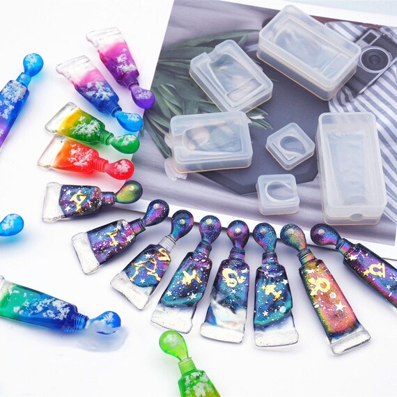 Toothpaste Silicone Mold Jewelry Making DIY Tool UV Epoxy Etsy