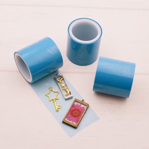 non residual adhesive tape For Hollow Metal Frame UV Resin pendant Open Bezel Setting Helper DIY Tool epoxy resin making tool