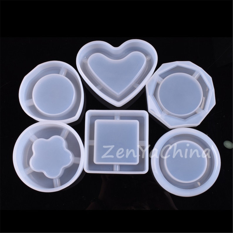 Ashtray Silicone Mold for jewelry Resin Silicone Mould handmade DIY epoxy resin molds container -samller 