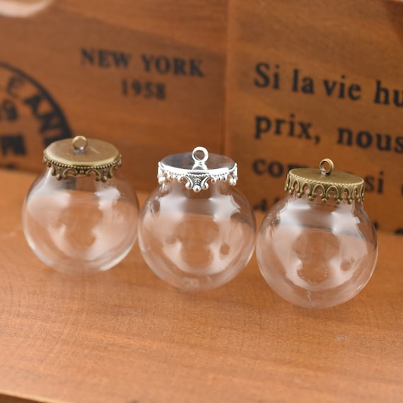 Glass dome jewelry supplies sale