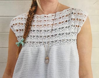 Crochet Top Pattern | Boho Top Pattern | Crochet Top | Spring Crochet | Crochet Pattern