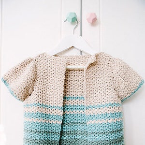 Gehäkelte Mädchen Strickjacke | Häkelanleitung | Mädchen Strickjacke | Mädchen Häkelanleitung
