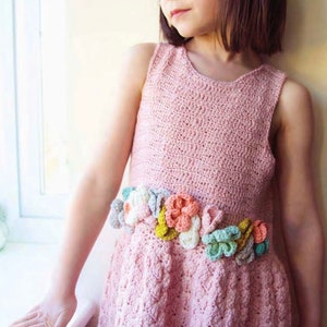 Padrão de crochê de vestido Wendy