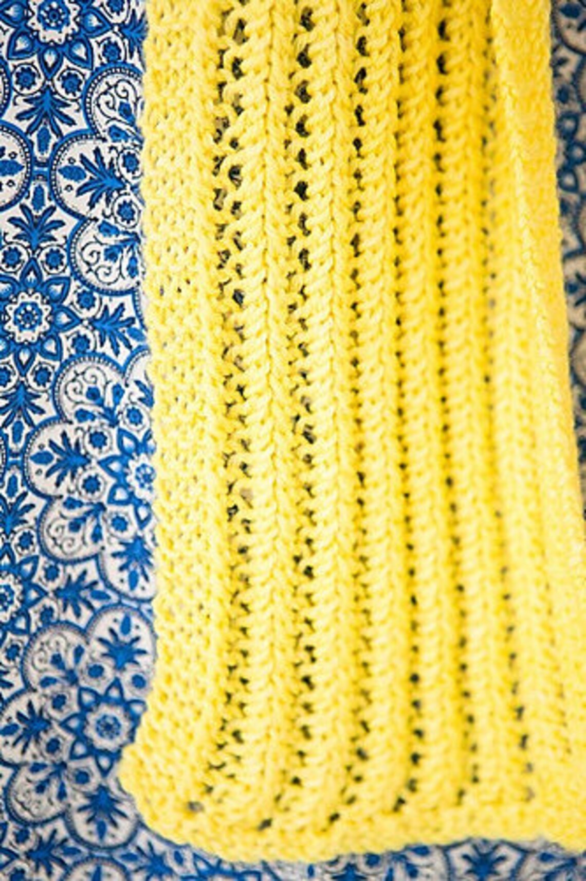 Knitted Scarf Knitting Pattern Scarf Pattern Handmade Scarf