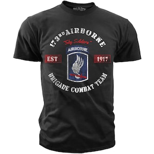 173rd Airborne Regiment Retro T-Shirt (MT655)