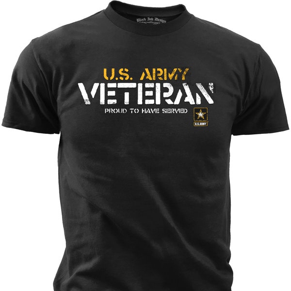 US Army Veteran - Proud to Have Served (MT760)