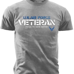 US Air Force Veteran T-shirt - Proud to Have Served (BIT-758)