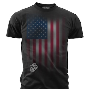 USMC Veteran Flag T-Shirt