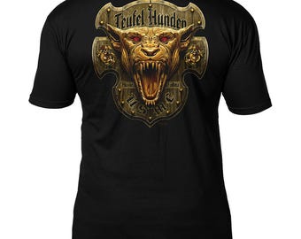 USMC 'Devil Dog - Teufel Hunden' 7.62 Design Battlespace Men's T-Shirt