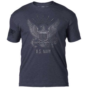 US Navy &#39;Distressed Logo&#39; 7.62 Design Battlespace Men&#39;s T-Shirt