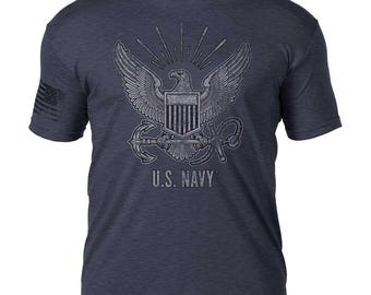 US Navy 'Distressed Logo' 7.62 Design Battlespace Men's T-Shirt