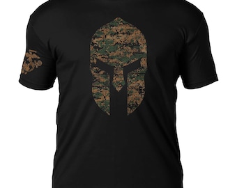 USMC MARPAT Spartan 7.62 Design Battlespace Men's T-Shirt