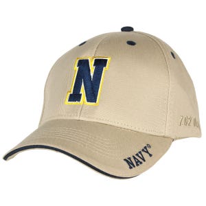 US Navy Blue &#39;N&#39; Twill Hat