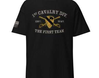 U.S. Army 1st Cavalry Division Men's Tee