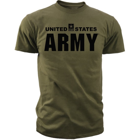 Army T-shirt US Army P/T Shirt Mens US Army T-shirt - Etsy