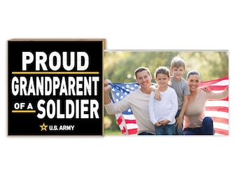 U.S. Army Floating Picture Frame Proud Grandparent