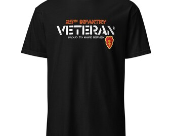 U.S. Army 25th Infantry Veteran Men's T-Shirt