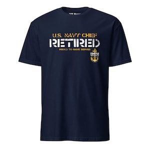 U.S. Navy Retired Chief Men&#39;s Tee
