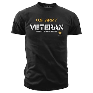 US Army Veteran - Proud to Have Served (MT760)