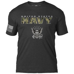 US Navy Camo Text 7.62 Design Battlespace Men&#39;s T-Shirt