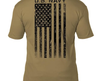 U.S. Navy Tactical Flag 7.62 Design Men's USN T-Shirt