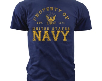 1980s US Naval Academy Single Stitch Champion T-shirt | Size Large