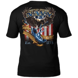 US Navy &#39;Fighting Eagle&#39; 7.62 Design Battlespace Men&#39;s T-Shirt
