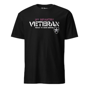 U.S. Army 2nd Infantry Veteran Men&#39;s T-Shirt