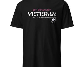 U.S. Army 2nd Infantry Veteran Men's T-Shirt