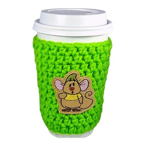 Cinderella Gus inspired Crochet Coffee Cozy
