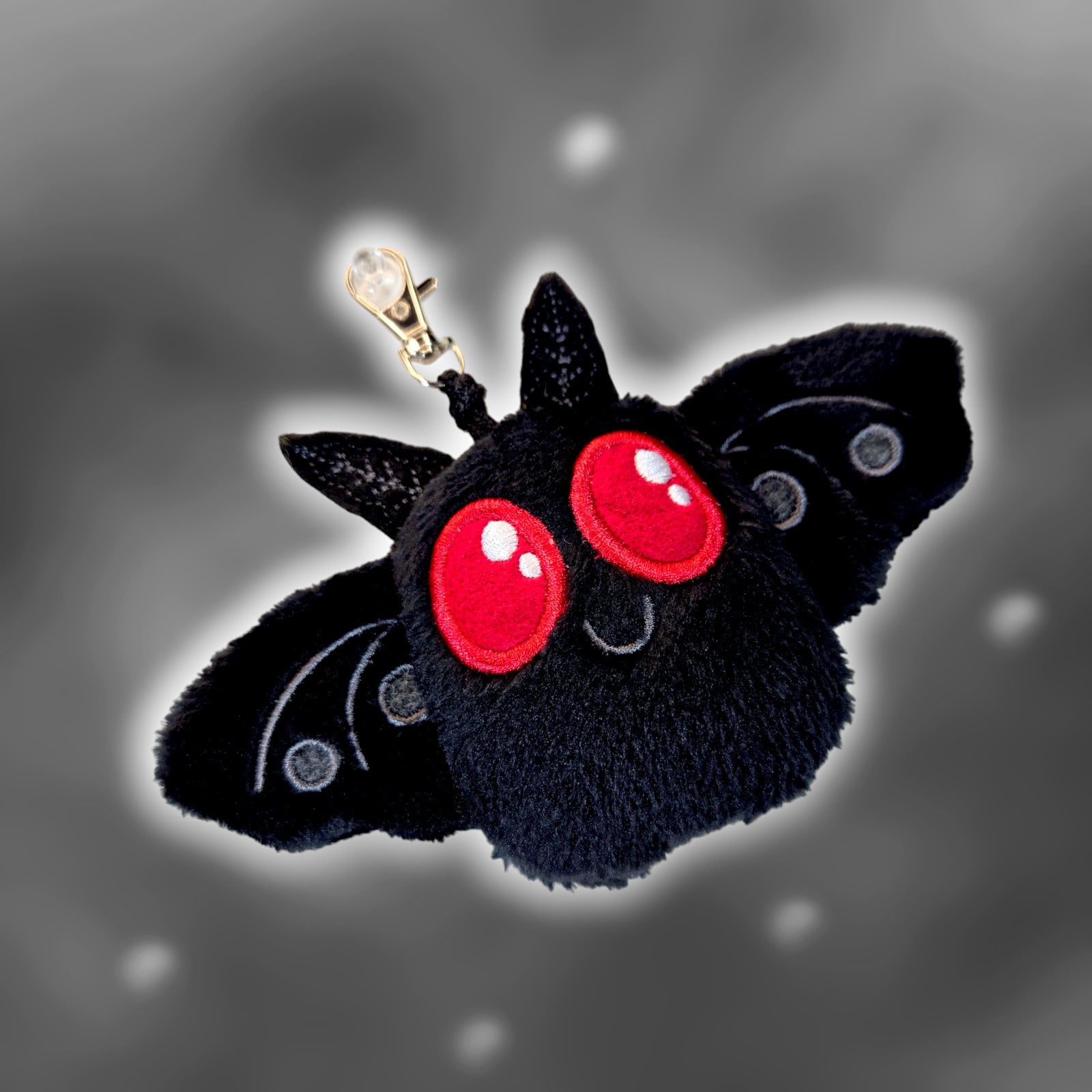 Mothman Key Chain Cute Mothman Plush Key Chain, Cryptid Bag Charm - Etsy
