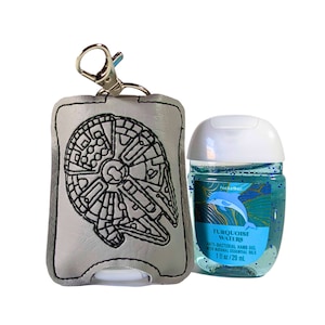 Suporte para desinfetante para as mãos inspirado no Millennium Falcon PocketBac Holder