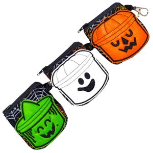 McDonald's Happy Meal BOO buckets inspired Zipper pouch keychain for earbuds, change, and more!