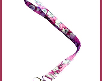 The Aristocats Marie inspired Lanyard, Keychain Wrist Strap