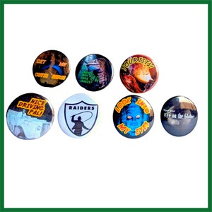 Indiana Jones and the Temple Of The Forbidden Eye inspired buttons