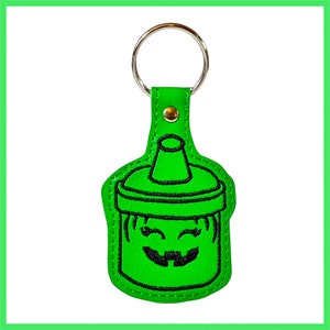 McDonalds Happy Meal Witch Bucket inspired Key fob, snap tab, bag tag