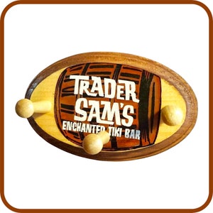 Trader Sam&#39;s Tiki Bar inspirierte Halter für Mickey Ears, Lanyards, Schlüssel & mehr