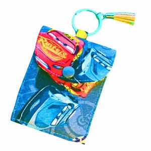 Cars Carsland Radiator Springs inspired ID, Card Holder, wallet, small wallet