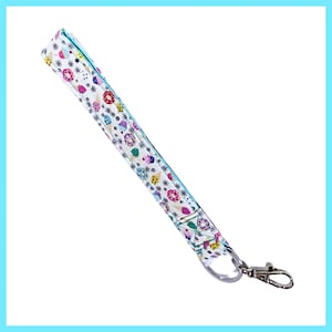 Disney Park Treats inspired Lanyard, wristlet keychain